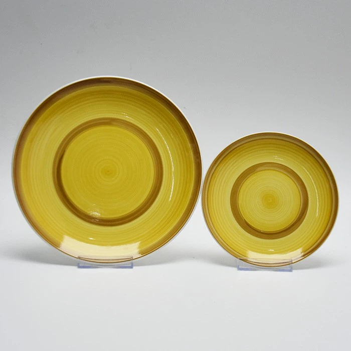 30pcs Sprials Hand Painted Dinnerware Set